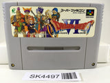 SK4497 Dragon Quest VI 6 Nintendo Super Famicom SNES Japan