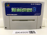 SK4505 Seiken Densetsu 3 Secret of Mana Nintendo Super Famicom SNES Japan