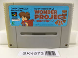 SK4573 Wonder Project J Kikai no Shounen Pino Nintendo Super Famicom SNES Japan