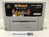 SK4606 WWF Royal Rumble Pro Wrestling Nintendo Super Famicom SNES Japan