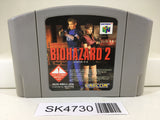 SK4730 Biohazard 2 Resident Evil Nintendo N64 Japan