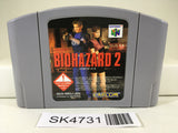 SK4731 Biohazard 2 Resident Evil Nintendo N64 Japan