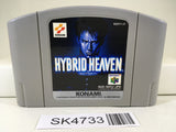 SK4733 Hybrid Heaven Nintendo N64 Japan