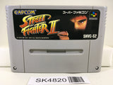 SK4820 Street Fighter II 2 Nintendo Super Famicom SNES Japan
