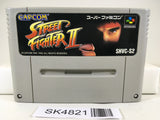 SK4821 Street Fighter II 2 Nintendo Super Famicom SNES Japan