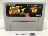 SK4823 Street Fighter II 2 Nintendo Super Famicom SNES Japan