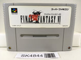 SK4844 Final Fantasy VI 6 Nintendo Super Famicom SNES Japan