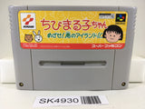 SK4930 Chibi Maruko Chan Mezase! MinamiNo Island!! Super Famicom SNES Japan