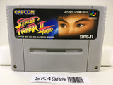 SK4989 Street Fighter II 2 Turbo Nintendo Super Famicom SNES Japan
