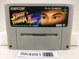 SK4991 Street Fighter II 2 Turbo Nintendo Super Famicom SNES Japan