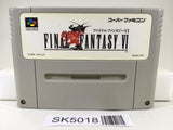 SK5018 Final Fantasy VI 6 Nintendo Super Famicom SNES Japan
