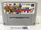 SK5022 Dragon Quest VI 6 Nintendo Super Famicom SNES Japan