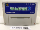 SK5026 Seiken Densetsu 3 Secret of Mana Nintendo Super Famicom SNES Japan