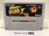 SK5125 Street Fighter II 2 Nintendo Super Famicom SNES Japan