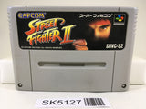 SK5127 Street Fighter II 2 Nintendo Super Famicom SNES Japan