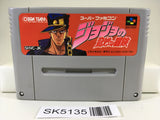 SK5135 JoJo's Bizzare Adventure JoJo GioGio Nintendo Super Famicom SNES Japan