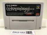 SK5182 Wizardry V 5 Nintendo Super Famicom SNES Japan