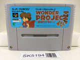 SK5194 Wonder Project J Kikai no Shounen Pino Nintendo Super Famicom SNES Japan