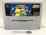 SK5248 The Simpsons Bart's Nightmare Nintendo Super Famicom SNES Japan