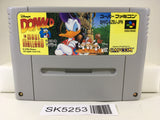 SK5253 Donald in Maui Mallard in Cold Shadow Nintendo Super Famicom SNES Japan