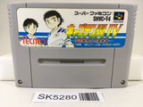 SK5280 Captain Tsubasa IV 4 Pro no Rivaltachi Nintendo Super Famicom SNES Japan