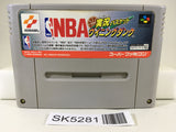 SK5281 NBA Jikkyou Basket Winning Dunk Basketball Super Famicom SNES Japan