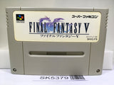 Final Fantasy 5 V Nintendo Super Famicom SNES Japan - SK5379