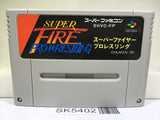 Super Fire Pro Wrestling Nintendo Super Famicom SNES Japan - SK5402