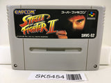 Street Fighter II 2 Nintendo Super Famicom SNES Japan - SK5454