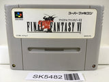 Final Fantasy VI 6 Nintendo Super Famicom SNES Japan - SK5482