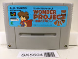 Wonder Project J Kikai no Shounen Pino Super Famicom SNES Japan - SK5504