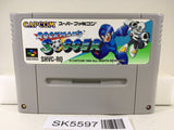 Rockman's Soccer MegaMan Rockman Nintendo Super Famicom SNES Japan - SK5597