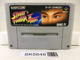 Street Fighter II 2 Turbo Nintendo Super Famicom SNES Japan - SK5648