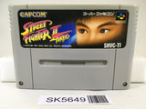 Street Fighter II 2 Turbo Nintendo Super Famicom SNES Japan - SK5649