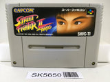Street Fighter II 2 Turbo Nintendo Super Famicom SNES Japan - SK5650