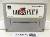 Final Fantasy VI 6 Nintendo Super Famicom SNES Japan - SK5670