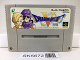 Dragon Quest V 5 Nintendo Super Famicom SNES Japan - SK5672