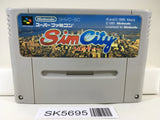 Sim City Nintendo Super Famicom SNES Japan - SK5695