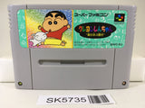 Crayon Shinchan Arashi wo Yobu Enji Nintendo Super Famicom SNES Japan - SK5735