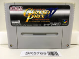 Human Grand Prix IV F1 Dream Battle Racing Super Famicom SNES Japan - SK5769