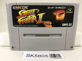 Street Fighter II 2 Nintendo Super Famicom SNES Japan - SK5805