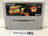 Street Fighter II 2 Nintendo Super Famicom SNES Japan - SK5806