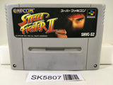 Street Fighter II 2 Nintendo Super Famicom SNES Japan - SK5807