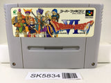Dragon Quest VI 6 Nintendo Super Famicom SNES Japan - SK5834