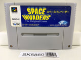 Space Invaders The Original Game Nintendo Super Famicom SNES Japan - SK5860