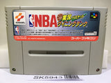 NBA Jikkyou Basket Winning Dunk Basketball Super Famicom SNES Japan - SK5943