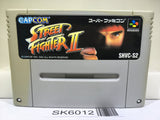 Street Fighter II 2 Nintendo Super Famicom SNES Japan - SK6012
