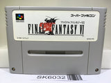 Final Fantasy VI 6 Nintendo Super Famicom SNES Japan - SK6032