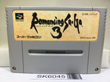 Romancing Sa Ga 3 Nintendo Super Famicom SNES Japan - SK6045