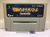 Ogre Battle The March of the Black Queen Super Famicom SNES Japan - SK6092